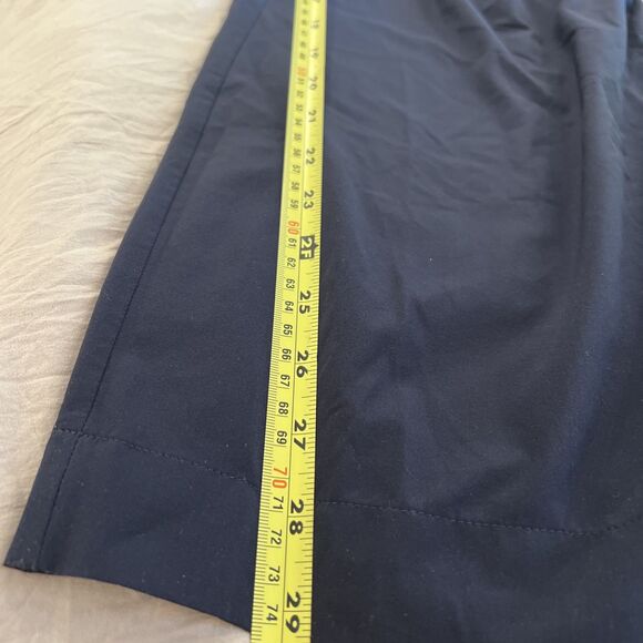 Athleta Brooklyn Heights Wide Leg Jumpsuit Navy Blue Size 10 Romper Sleeveless - Picture 6 of 8